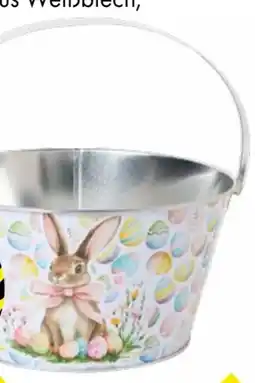 TEDi Metal-Eimer Ostern Angebot