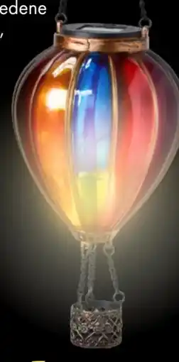 TEDi Solarleuchte Heißluftballon Angebot