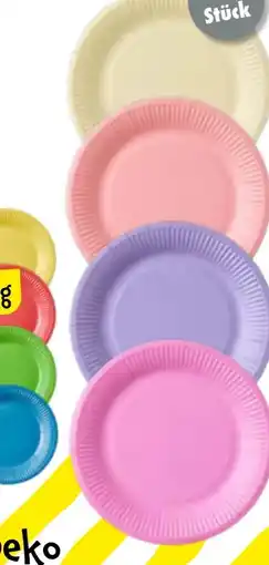 TEDi Pappteller Angebot