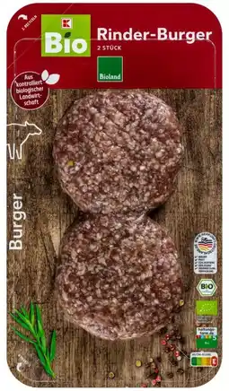 Kaufland K-Bio Bio Rinder-Burger Angebot