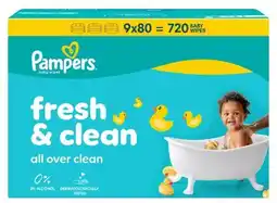 Kaufland Pampers Fresh Clean Feuchttücher Angebot