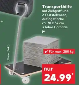 Kaufland Parkside Transporthilfe Angebot