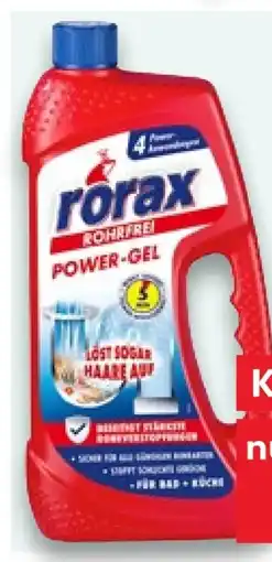 Kaufland Rorax Rohrfrei Power-Gel Angebot