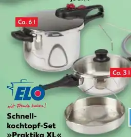 Kaufland ELO Schnellkochtopf-Set Praktika XL 7-teilig Angebot