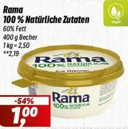 Simmel Rama 100% Natürliche Zutaten Angebot