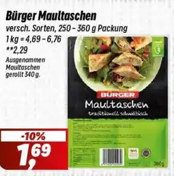 Simmel Bürger Maultaschen Angebot