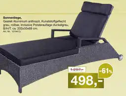 Möbel Inhofer Sonnenliege Angebot
