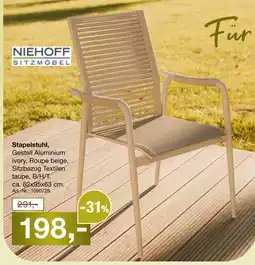 Möbel Inhofer Niehoff sitzmöbel stapelstuhl Angebot
