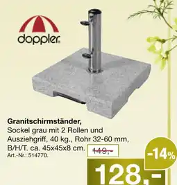 Möbel Inhofer Doppler granitschirmständer Angebot
