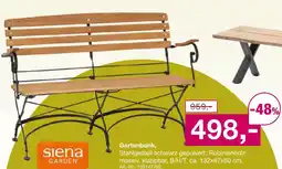 Möbel Inhofer Siena garden gartenbank Angebot