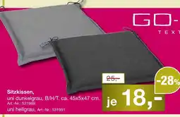 Möbel Inhofer Go-de sitzkissen Angebot
