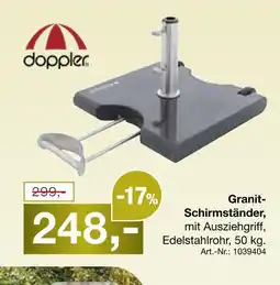 Möbel Inhofer Doppler granit-schirmständer Angebot