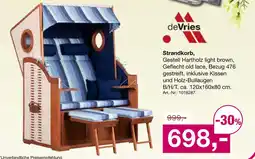 Möbel Inhofer Devries strandkorb Angebot