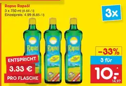 Netto Marken-Discount Rapso rapsöl Angebot