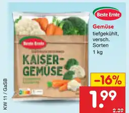 Netto Marken-Discount Beste ernte kaisergemüse Angebot