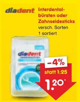 Netto Marken-Discount Diadent interdentalbürsten Angebot