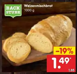 Netto Marken-Discount Backstube weizenmischbrot Angebot