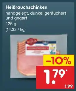 Netto Marken-Discount Heißrauchschinken Angebot