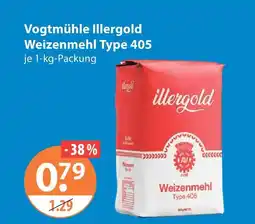 V Markt Illergold weizenmehl type 405 Angebot