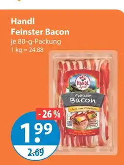 V Markt Handl feinster bacon Angebot