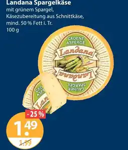 V Markt Landana spargelkäse Angebot