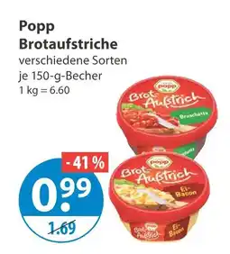 V Markt Popp brotaufstrich bruschetta Angebot