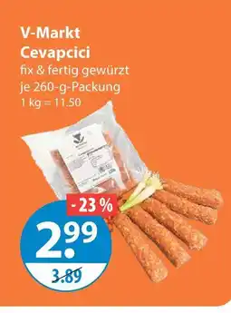 V Markt V-markt cevapcici Angebot