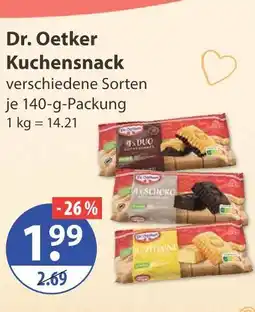 V Markt Dr. oetker kuchensnack Angebot