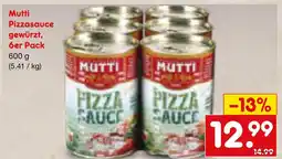 Netto Marken-Discount Mutti pizzasauce gewürzt Angebot