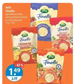 V Markt Arla finello cheddar-mix Angebot