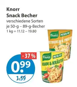 V Markt Knorr snack becher Angebot