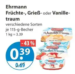 V Markt Ehrmann früchte-traum Angebot
