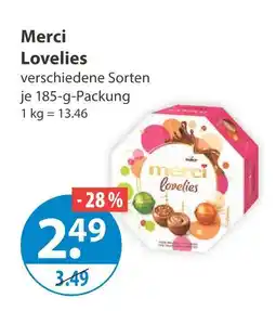 V Markt Merci lovelies Angebot