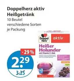 V Markt Doppelherz aktiv heißgetränk Angebot