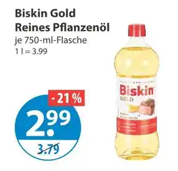 V Markt Biskin gold reines pflanzenöl Angebot