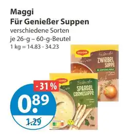 V Markt Maggi für genießer suppen Angebot