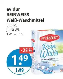 V Markt Evidur reinweiss weiß-waschmittel Angebot