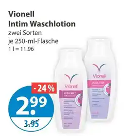 V Markt Vionell intim waschlotion Angebot