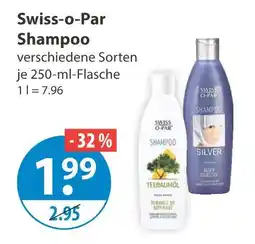 V Markt Swiss-o-par teebaumöl shampoo Angebot