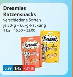V Markt Dreamies katzensnacks Angebot