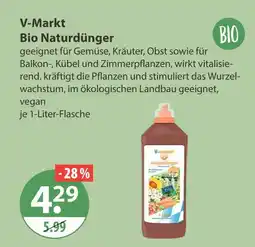 V Markt V-markt bio naturdünger Angebot