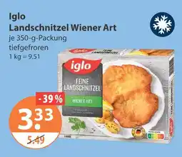 V Markt Iglo landschnitzel wiener art Angebot