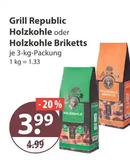 V Markt Grill republic holzkohle Angebot