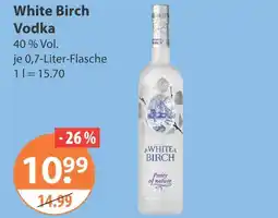 V Markt White birch vodka Angebot