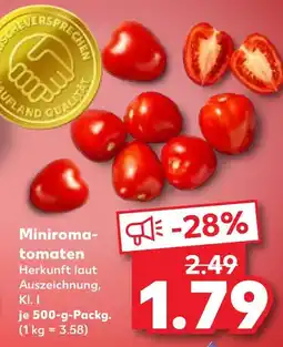 Kaufland Miniromatomaten Angebot