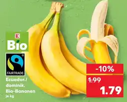 Kaufland Bio-bananen Angebot