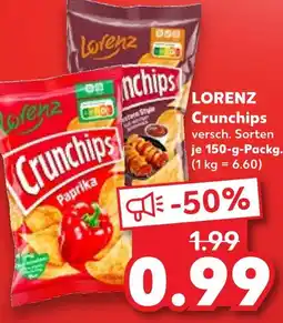 Kaufland Lorenz crunchips Angebot