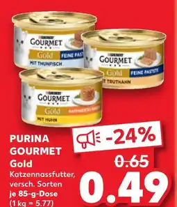 Kaufland Purina gourmet gold katzenfutter Angebot