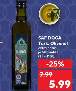 Kaufland Saf doga türk. olivenöl extra nativ Angebot