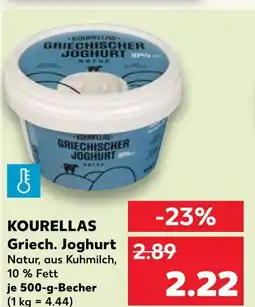 Kaufland Kourellas griechischer joghurt Angebot